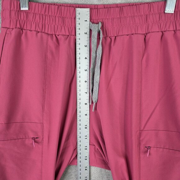 Womens Wonderwink Renew Pink Modern Fit Pants Elastic Waist Polyester Size M - Picture 4 of 9